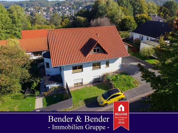 Immobilie in Windeck - Gepflegtes Einfamilienhaus mit vermieteter ELW auf Erbpachtgrundstück in Randlage von Windeck-Rosbac - Bild 0