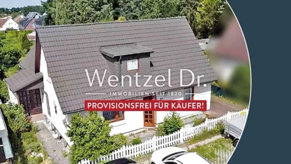 Immobilie in Glinde - Modernisierungsbedürftiges Einfamilienhaus in schöner Wohnlage von Glinde zum Kauf - Wentzel Dr. - Bild 0