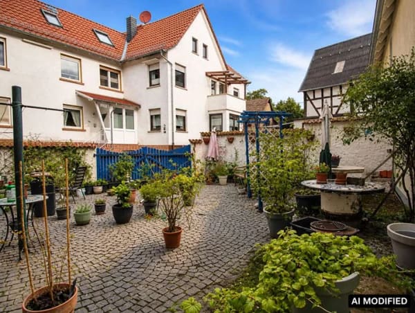 Immobilie in Solms - Viel Platz für wenig Geld: Freistehendes Einfamilienhaus für Macher im alten Ortskern von Niederbiel - Bild 2