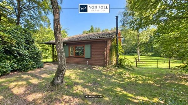 Immobilie in Fintel - Idyllisches Holzhaus: Ihr Rückzugsort in der Natur - Bild 0
