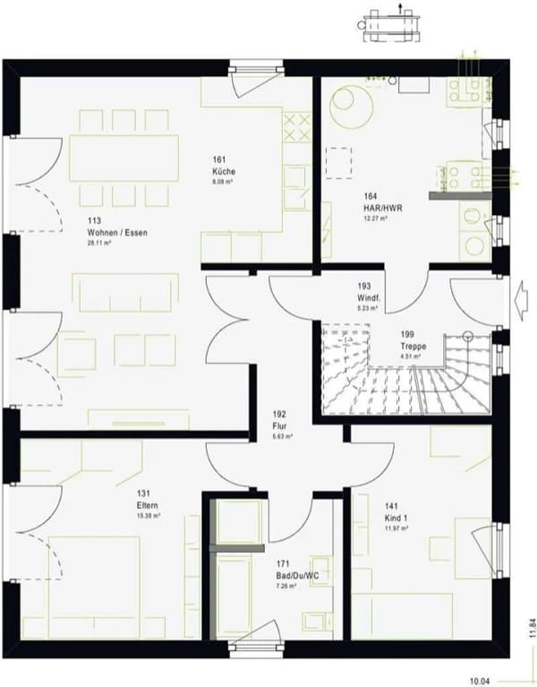 Immobilie in Pegnitz - 178 m² - zwei Wohnungen à 77 m² - Bild 1