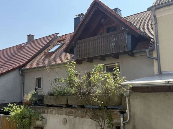 Immobilie in Bautzen - Budyšin - Historisches Reihenmittelhaus mit Blick zu Ortenburg, Balkon und sonniger Terrasse - Bild 2