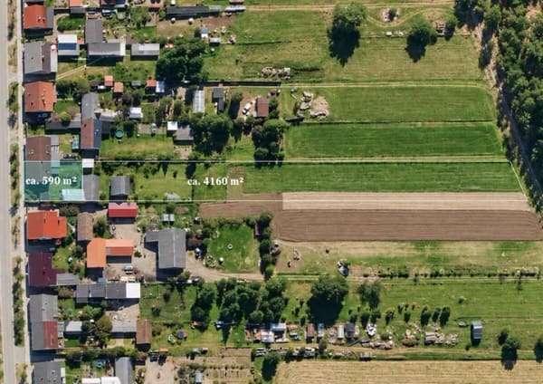 Immobilie in Zehdenick - Landsitz mit Gebäudeensemble -  Naturpur auf 4.750 m² Sonnengrundstück,  von 2 Seiten befahrbar! - Bild 4