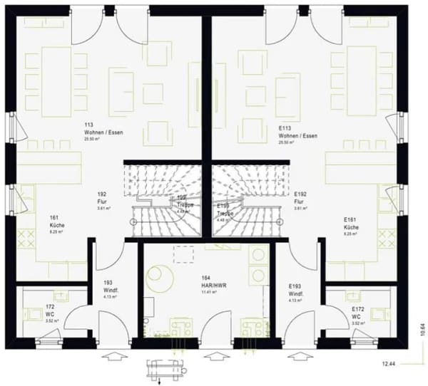 Immobilie in Weißenstadt - 260 m² Wohnfläche - 2 × 103 m² - Bild 2
