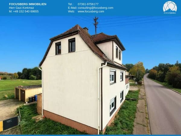 Immobilie in Aalen - EINFAMILIENHAUS MIT POTENZIAL, NEUER PELLETHEIZUNG UND 17 M² DACHTERRASSE IN AFFALTERRIED - Bild 2