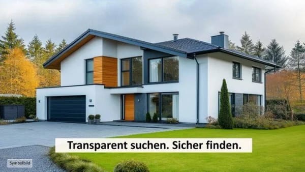 Immobilie in Hüllhorst - Eckgrundstück - Ein- bis Zweifamilienhaus, Wintergarten und 2 Garagen - Bild 0