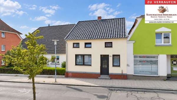 Immobilie in Ribnitz-Damgarten - Gepflegtes Stadthaus mit Gestaltungspotenzial!!! - Bild 0