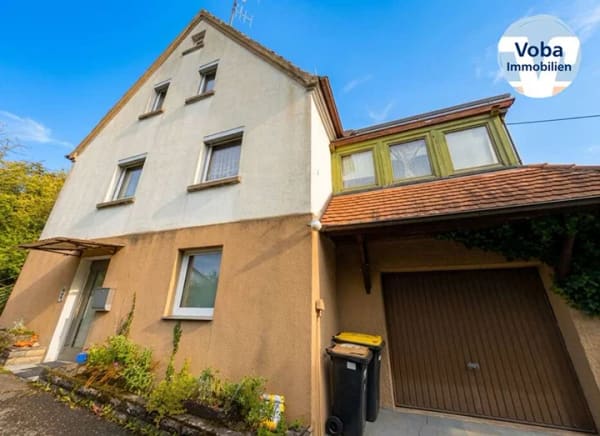 Immobilie in Möckmühl - Einfamilienhaus mit großem Grundstück und viel Entwicklungspotenzial - Bild 1