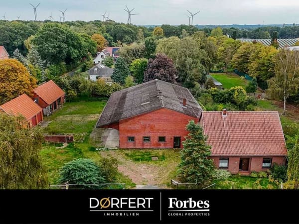 Immobilie in Thedinghausen - Bauernhaus & Stall mit Entwicklungspotenzial auf großem Grundstück - Bild 0