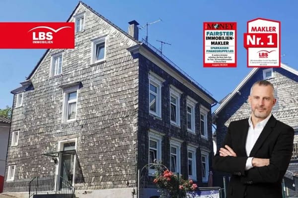 Immobilie in Remscheid - Hasten: Charmantes Mehrfamilienhaus im Teileigentum in guter Lage  - Bild 0