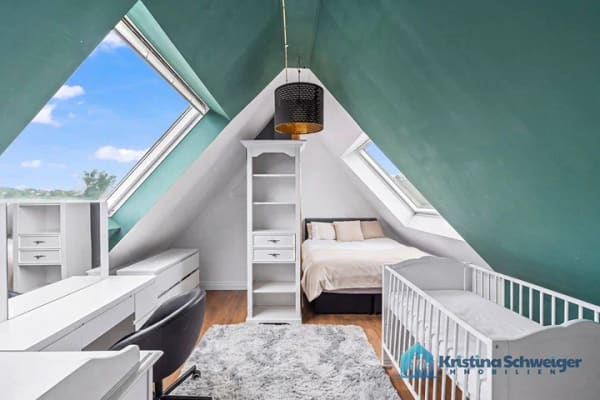 Immobilie in Georgensgmünd - Sonnige, im Jahr 2022 neu ausgebaute 3 Zimmer-DG-Wohnung - aktuell vermietet - Bild 3