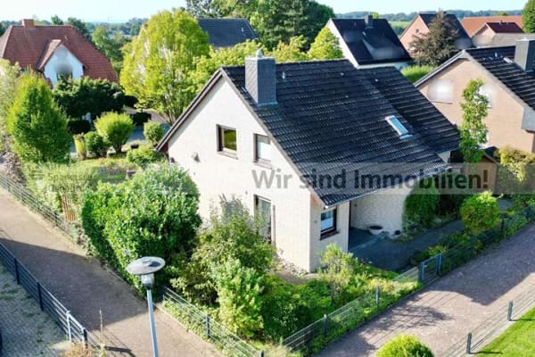 Immobilie in Belm - Eigentumsgrundstück, Teilkeller, Garage, Garten  - Bild 0