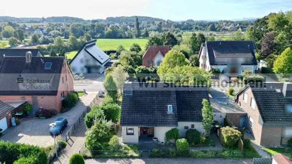 Immobilie in Belm - Eigentumsgrundstück, Teilkeller, Garage, Garten  - Bild 1