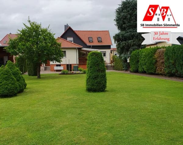 Immobilie in Sömmerda - Freistehendes Einfamilienhaus mit großzügigem Garten  zu verkaufen! - Bild 0