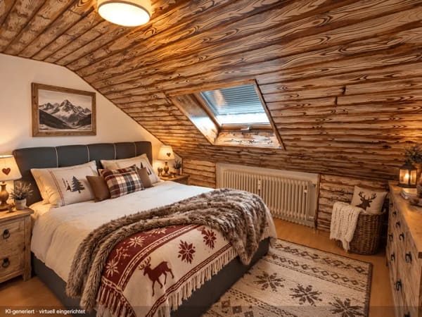 Immobilie in Markgröningen - Gemütliche 3-Zimmer-Dachgeschosswohnung in naturnaher Lage an der Enz - Bild 2