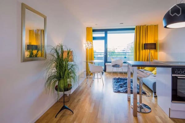 Immobilie in München - Haidhausen: Stilvolles 1-Zimmer-Apartment mit West-Balkon und 7,2 % Rendite - Bild 0